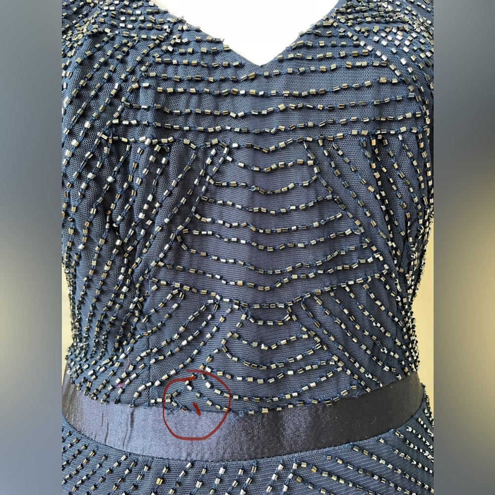 ANTHROPOLOGIE | ADRIANNA PAPPEL BEADED SEQUIN GOWN ๐ - Picture 9 of 11